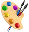kunst-farben-hölzern-palette-zeichnungen
