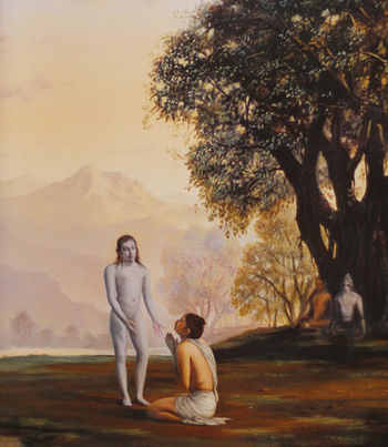SUKADEVA GOSVÄMI INSTRUCTS MAHARAJA PARIKSIT