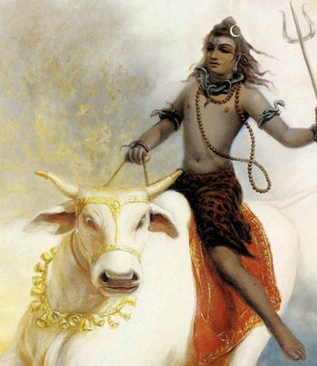 LORD SIVA ON HIS BULL
