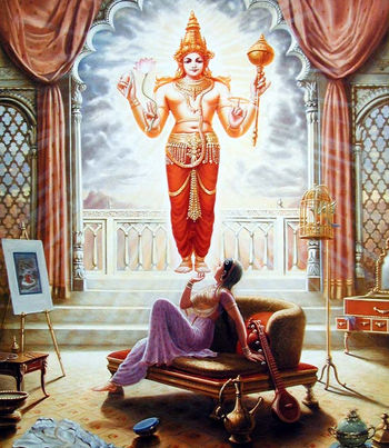 QUEEN KUNTI

SUMMONS THE SUN-GOD