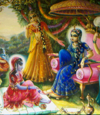 Who is Srimati Radharani?