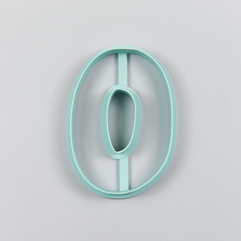 Emporte-pièce chiffres Poppy "0"