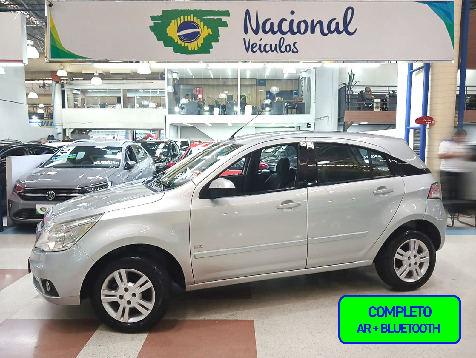 CHEVROLET AGILE 2011 1.4 LTZ COMPLETO + AR E BLUETOOTH