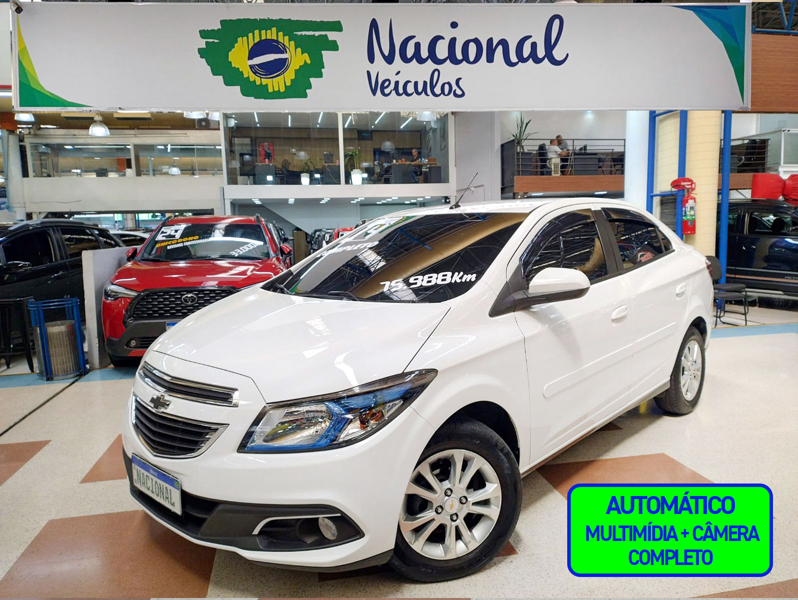 CHEVROLET PRISMA 2014 1.4 LTZ AUTOMÁTICO + MULTIMÍDIA