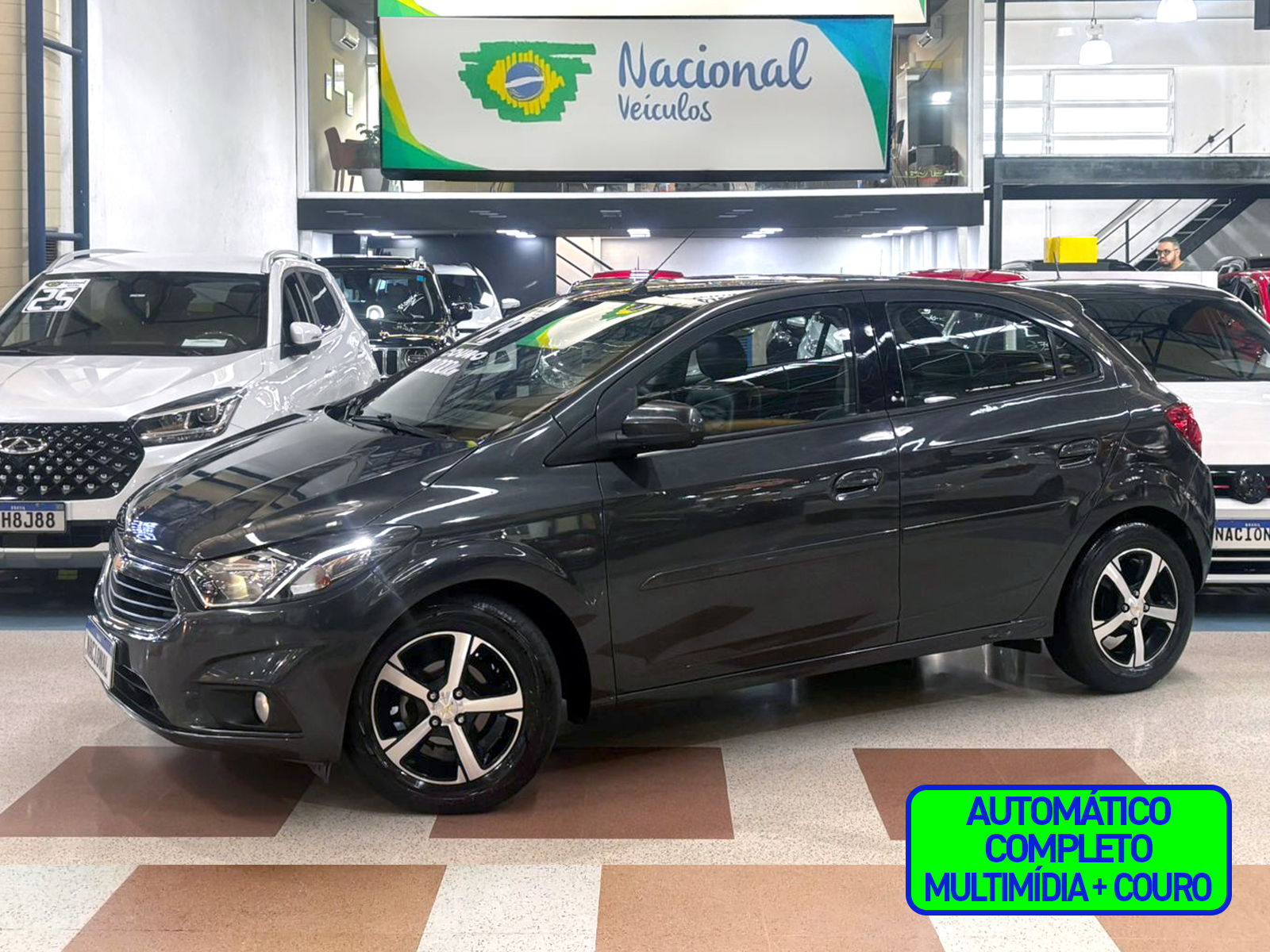 CHEVROLET ONIX 2019 1.4 LTZ AUTOMÁTICO + MULTIMÍDIA E COURO