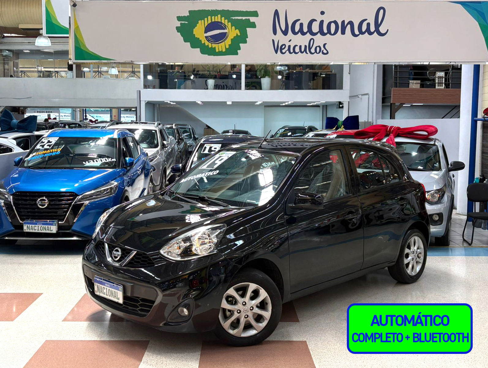 NISSAN MARCH 2019 1.6 SV AUTOMÁTICO + BLUETOOTH