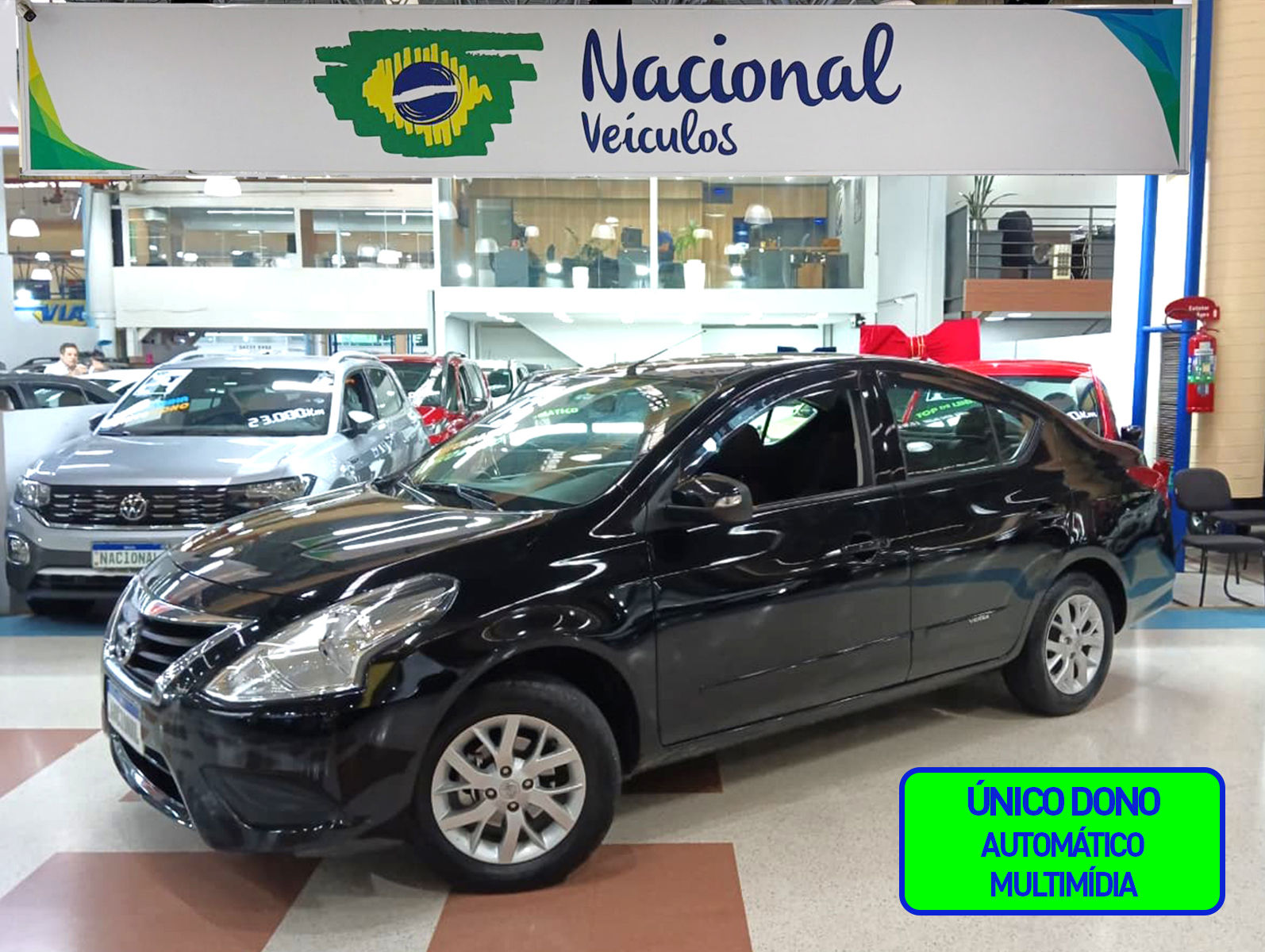 NISSAN VERSA 2019 1.6 SV AUTOMÁTICO + MULTIMÍDIA