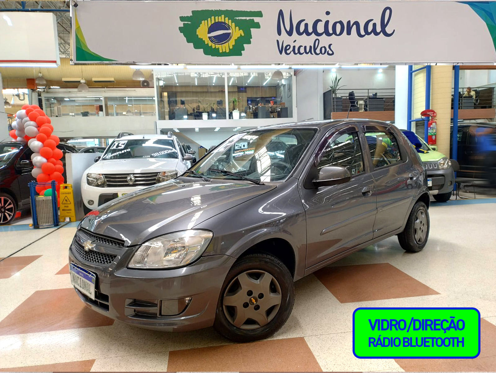 CHEVROLET CELTA 2012 1.0 LT + DIREÇÃO, VIDROS E RÁDIO