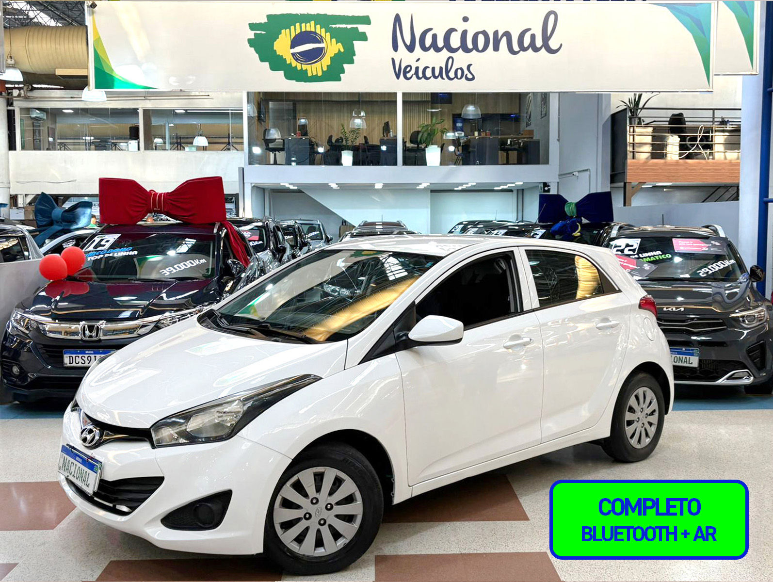 HYUNDAI HB20 2015 1.0 COMFORT AR+VIDROS E SOM COM BLUETOOTH