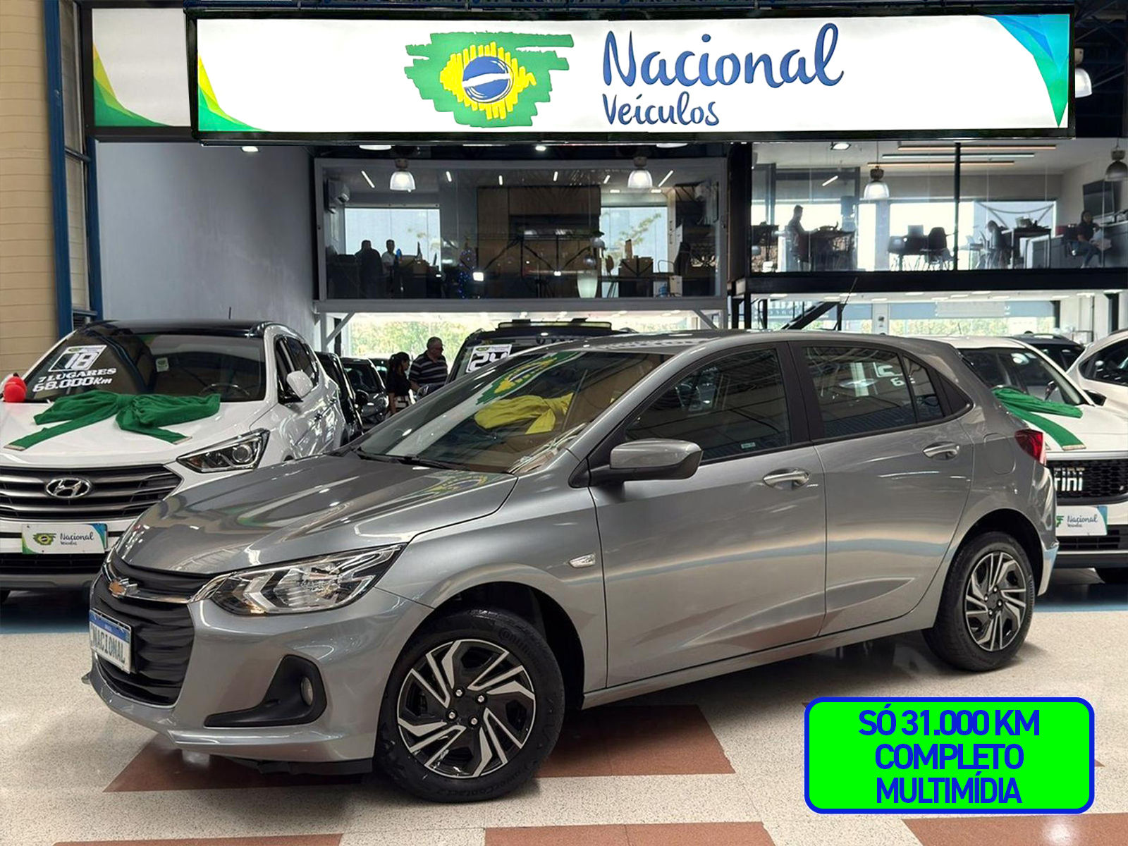 CHEVROLET ONIX 2025 1.0 LT2 COMPLETO + MULTIMÍDIA