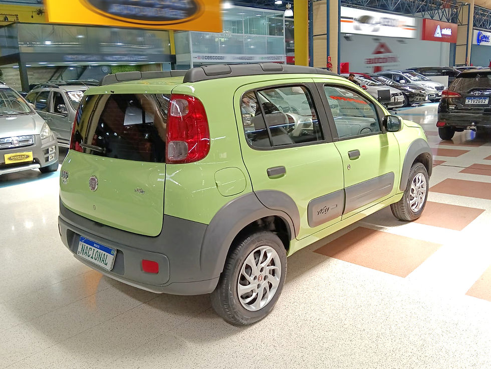 Miniatura: FIAT UNO 2012 1.0 WAY COMPLETO + RÁDIO