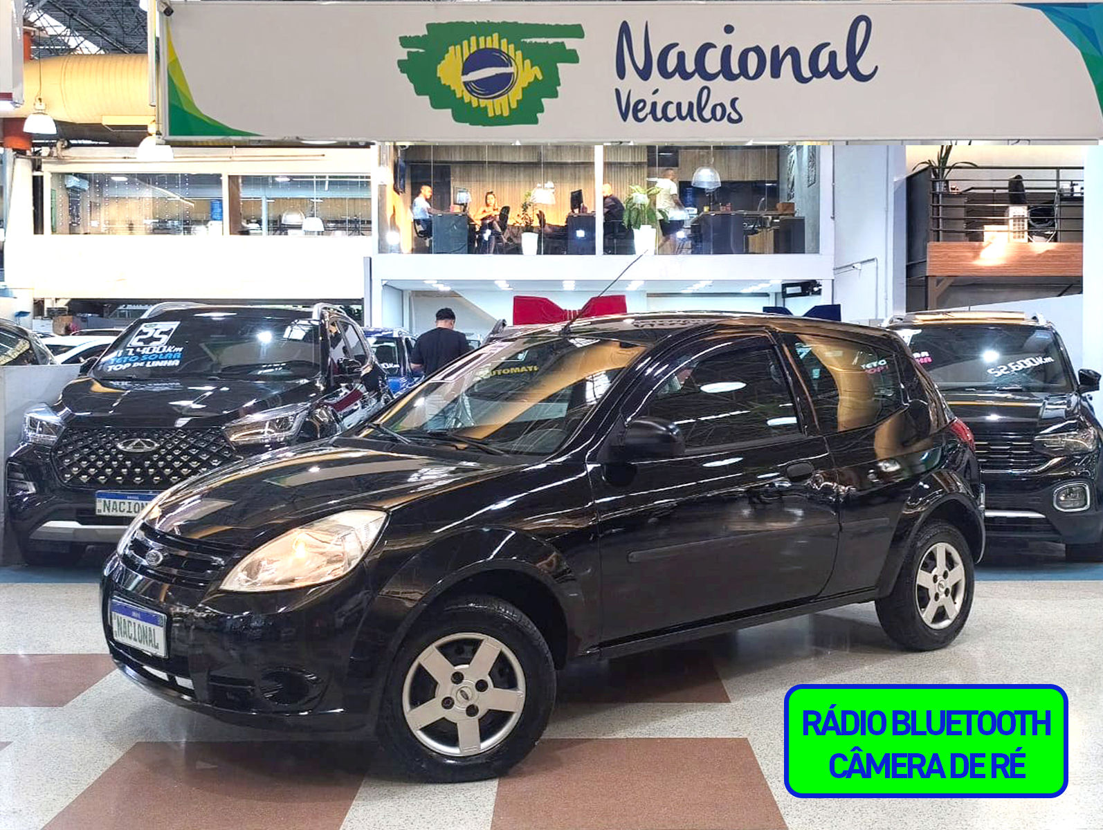 FORD KA 2011 1.0 COM RÁDIO E CÂMERA DE RÉ