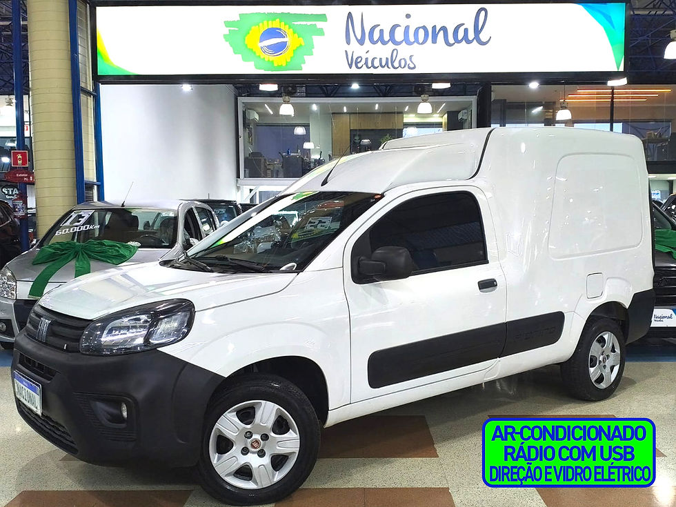 FIAT FIORINO 2024 1.4 FURGÃO AR + DIREÇÃO E RÁDIO (BAIXO KM)