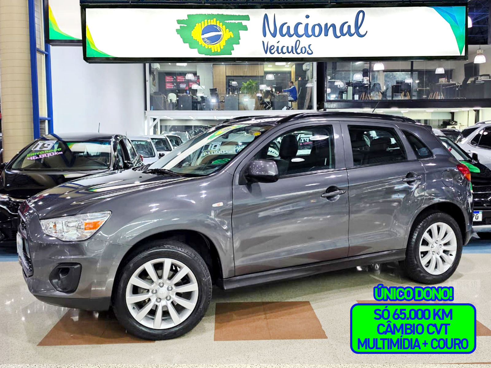 MITSUBISHI ASX 2.0 CVT ÚNICO DONO (SÓ 65MIL KM)