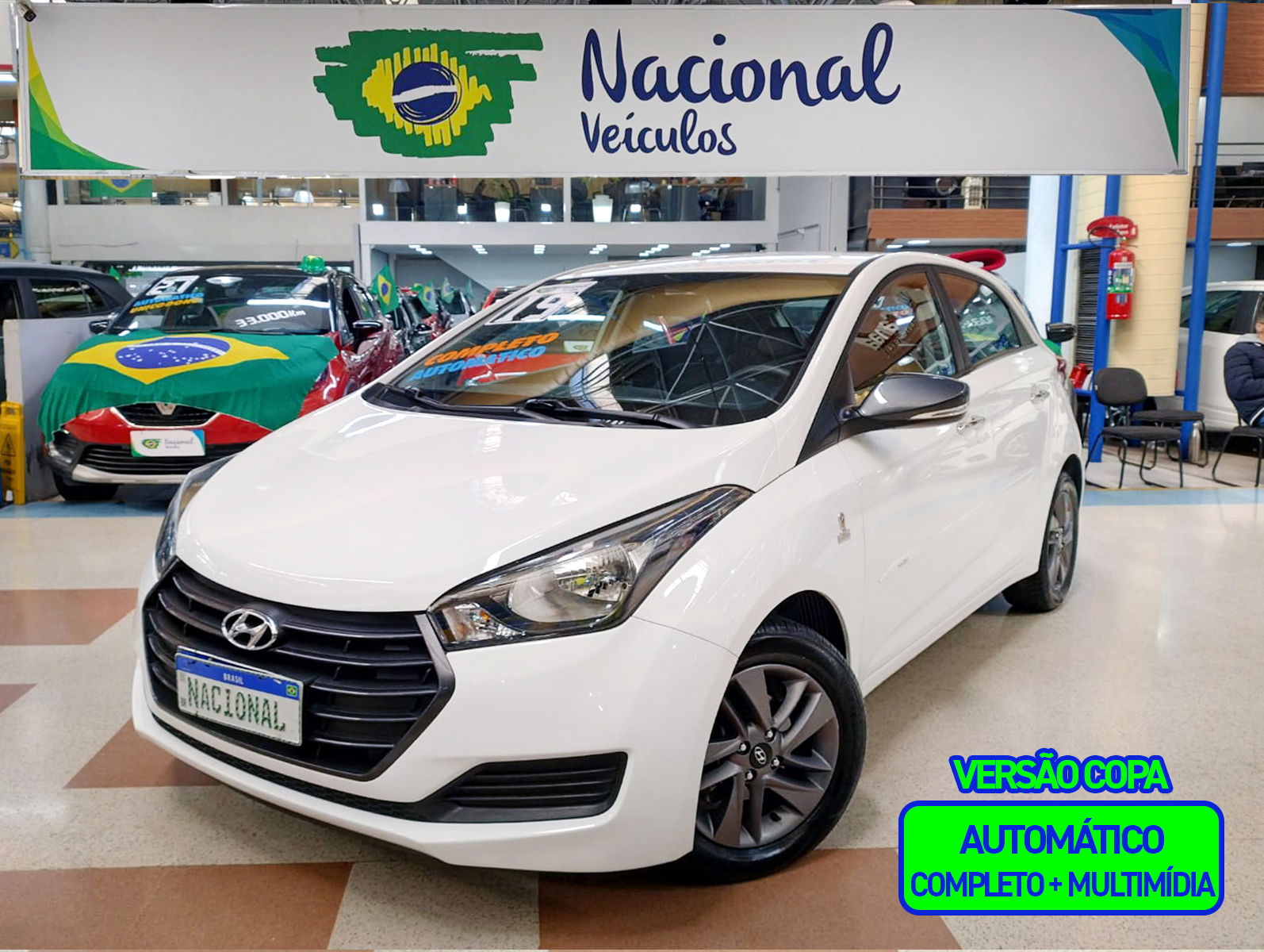 HYUNDAI HB20 2019 1.6 COPA DO MUNDO AUTOMÁTICO COMPLETO  |  LOJA 2