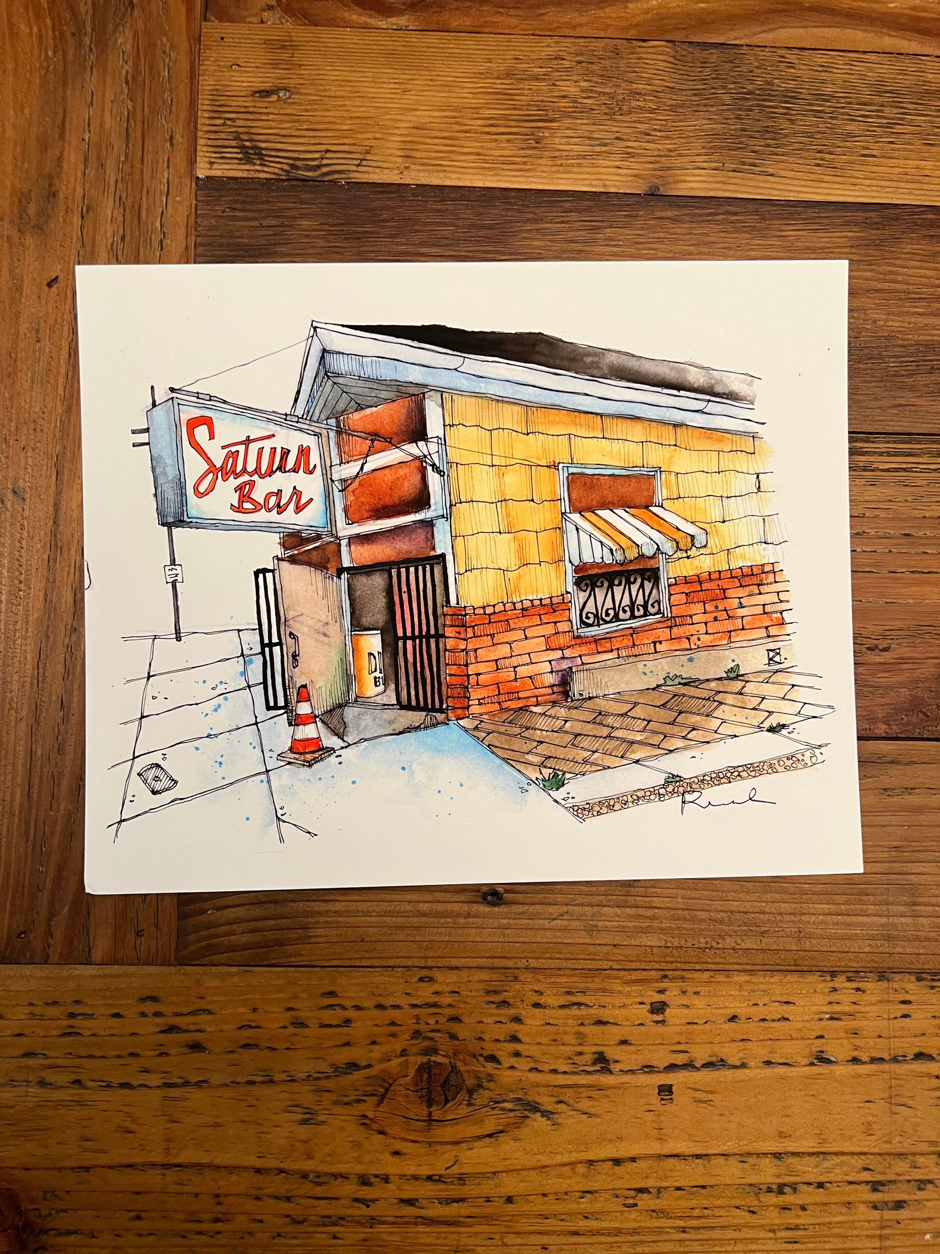 Saturn Bar prints