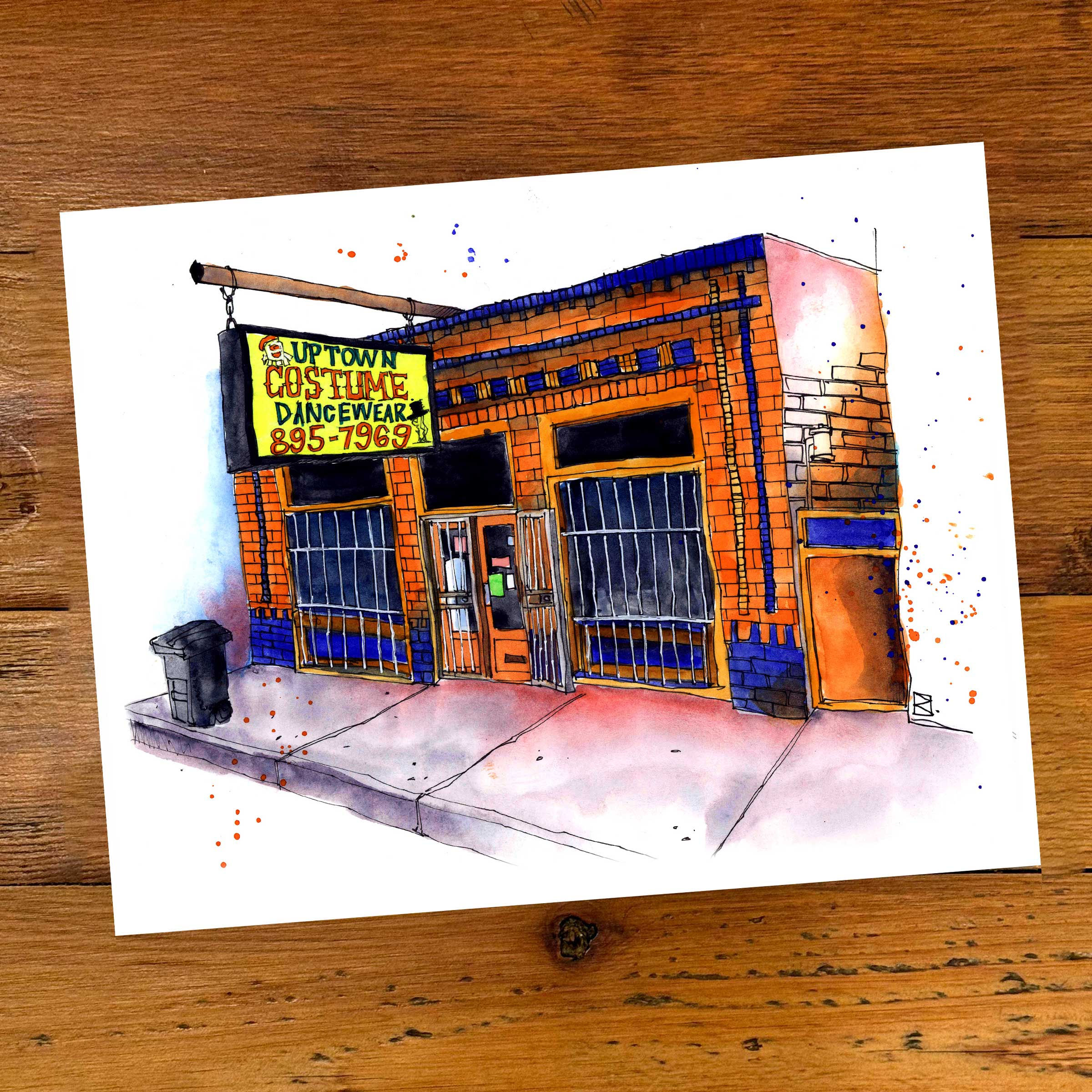 Uptown Costume prints