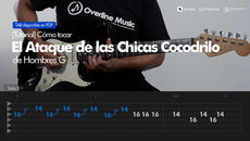 El Ataque de las Chicas Cocodrilo - Hombres G | Tutorial Guitarra + TAB