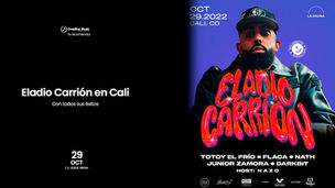 [OCT 29] Eladio Carrión en Cali, Colombia 2022