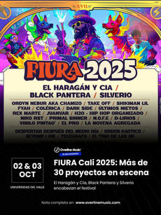[OCT 02,03] FIURA 2025: El Haragán y Cía, Black Pantera y Silverio encabezan el festival