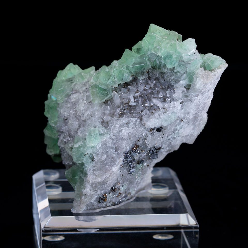 Fluorit & Quarz Atachoca Mining Region Peru