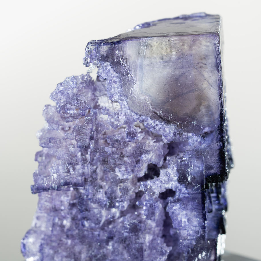 Fluorit Elmwood Mine USA inkl. maßgefertigten Acrylsockel für Mineralien