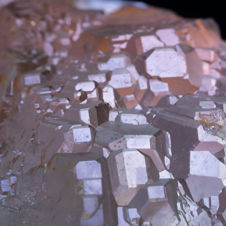 bicolor Fluorit in pink und grün aus Pakistan