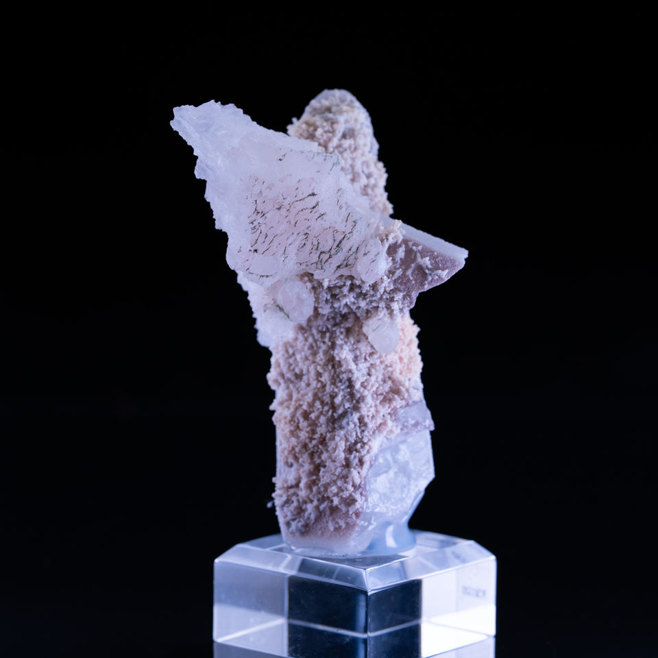 Quarz mit Calcit aus Huanggang in China