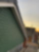Green cladding on a home