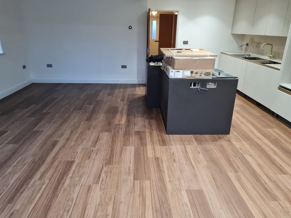 Karndean flooring in a kitchen
