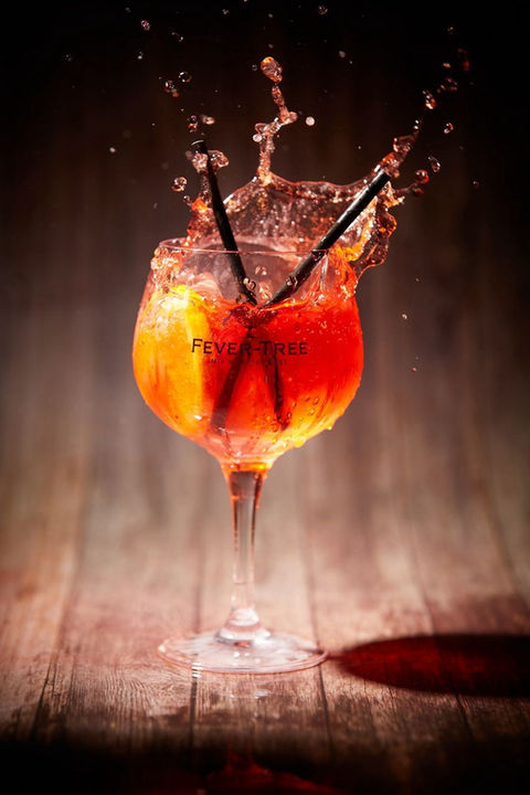 Orange cocktail