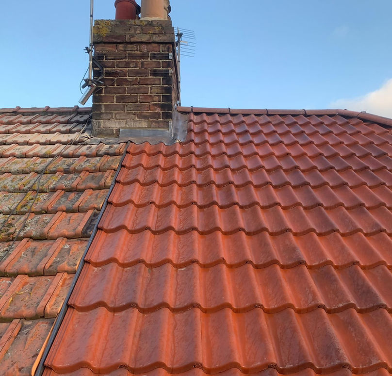Re roof of a semi detached property
