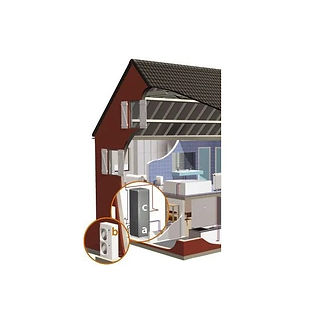 Heating system diagram