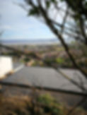 Flat roof on a garage