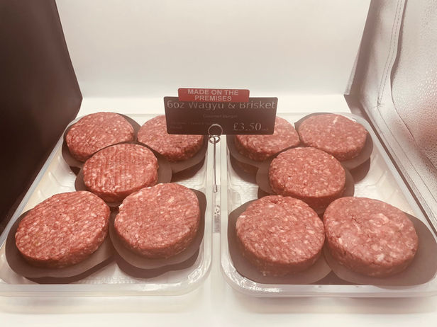 Wagyu and brisket burgers