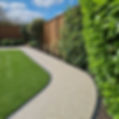 New resin bound path