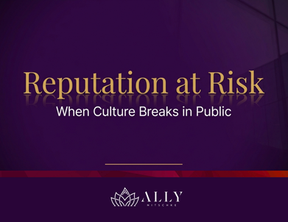 Reputation at Risk: When Culture Breaks in Public