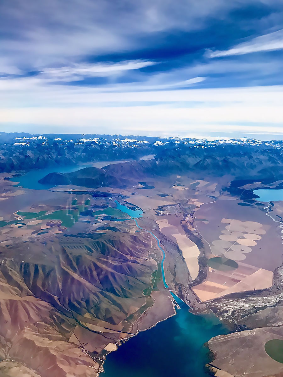 11.500 m above Lake Tekapo