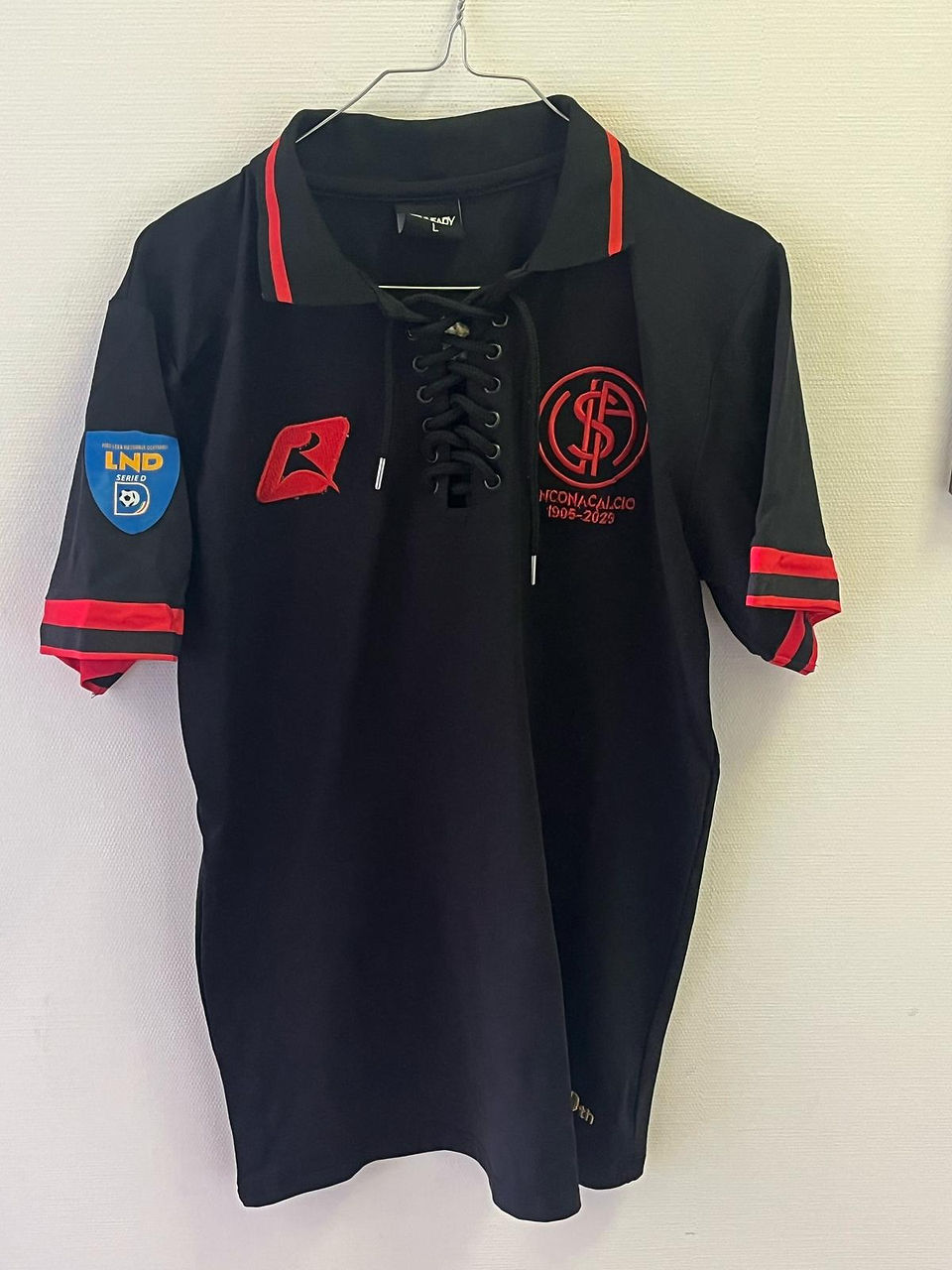 Stagione 2024/25 maglia indossata da Bellucci in Ancona-Samb 2-2.