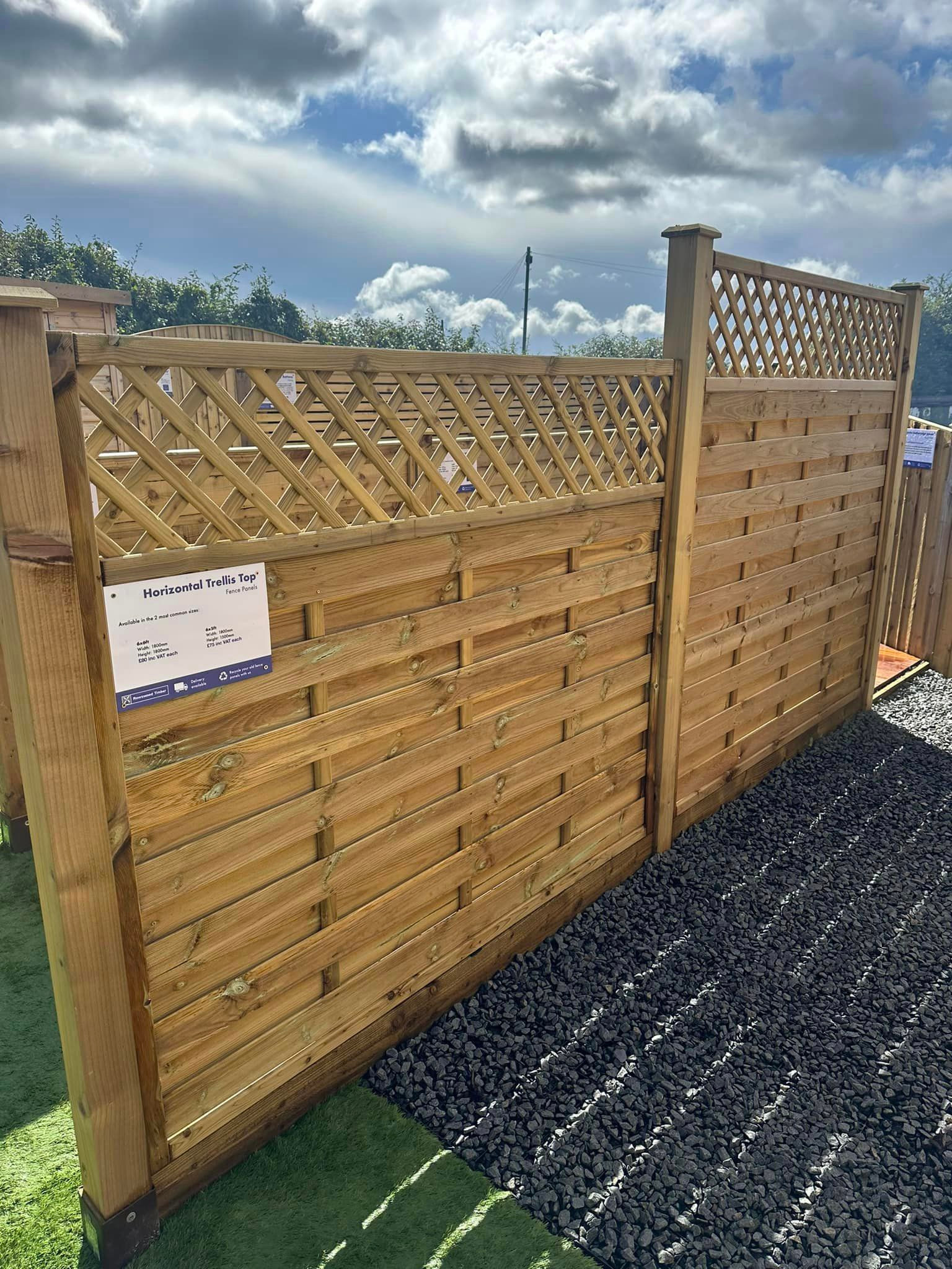 Trellis Fence Panels Are Available At Rowswood Timber