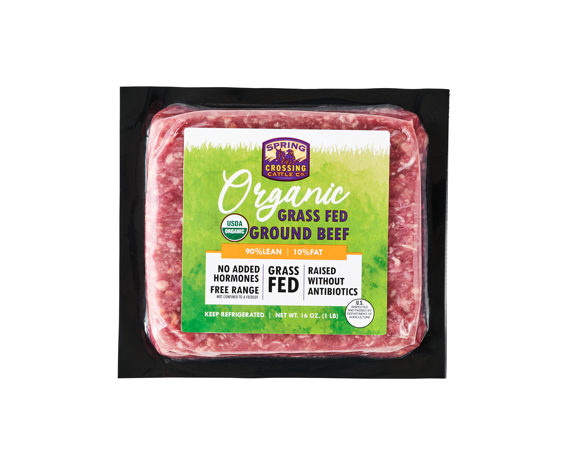Organic Grass Fed Ground Beef