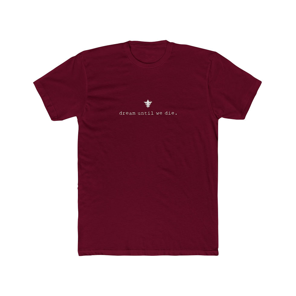 Thumbnail: Crucifera 'Dream Until We Die' Unisex Cotton Crew Tee