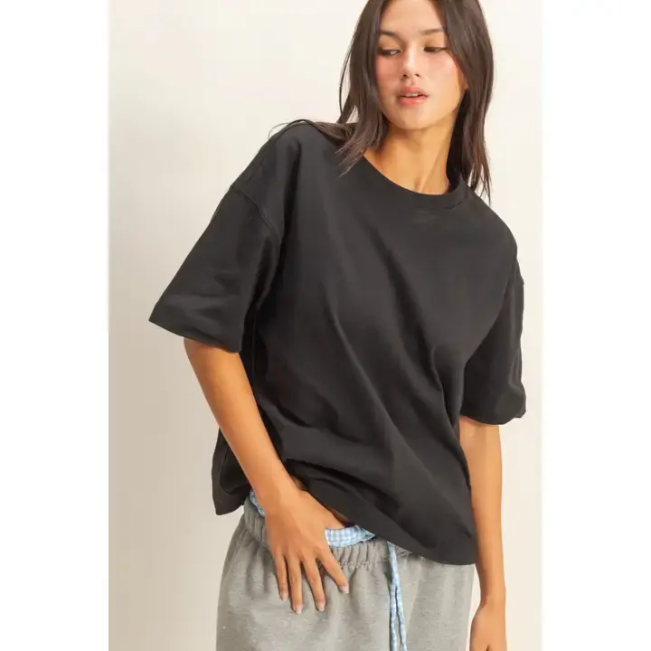 DZ Oversized Faded Basic T-Shirt