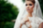 Portrait of a fresh and lovely bride