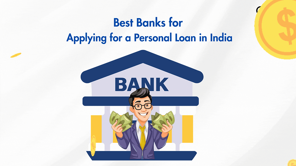 Best Banks for Applying for a Personal Loan in India