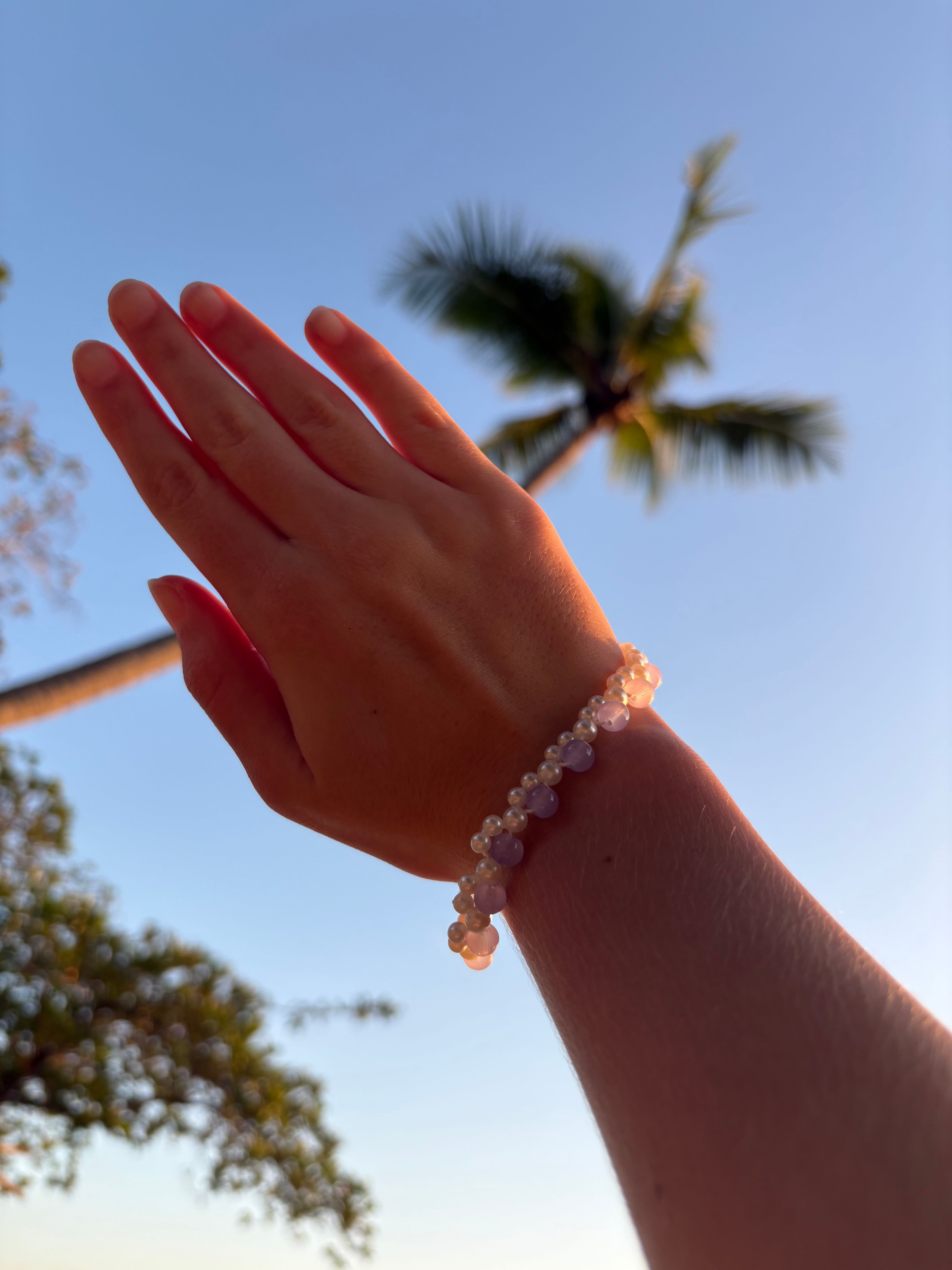 The Lavender Pearl Bracelet