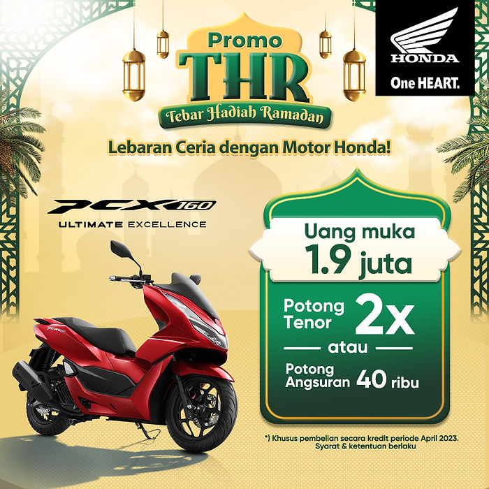 Lebaran Ceria Dengan Motor Honda