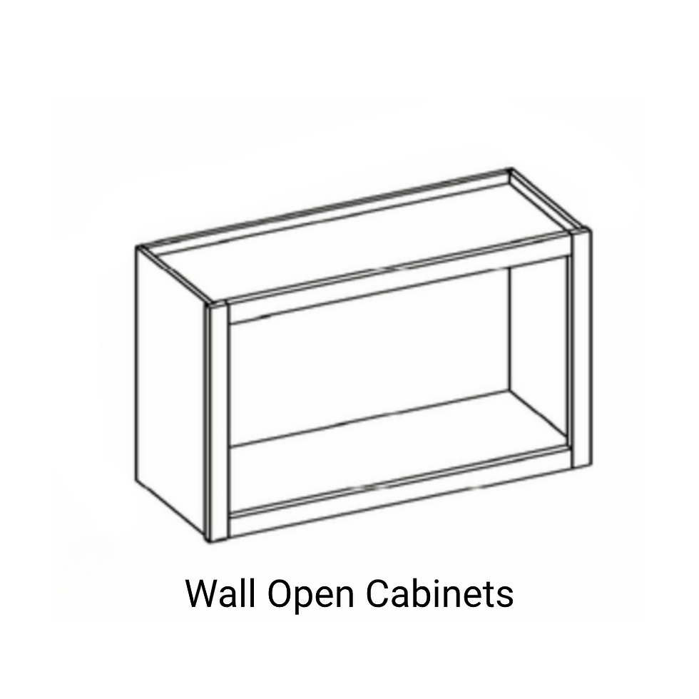 Base Open End Shelf