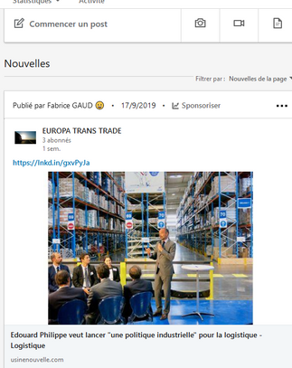 EuropeTransTrade Linkedin
