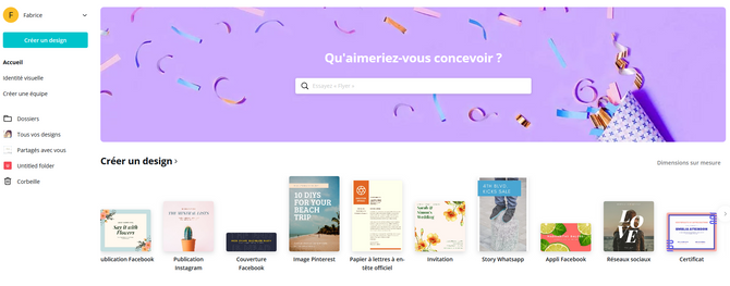 Un utilitaire pour créer des illustrations pro : Canva.